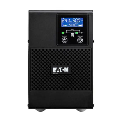 Eaton 9E Double-conversion (online) 1000 VA 800 W 4 output(s) AC (9E1000I)