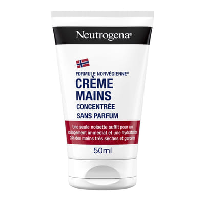 Creme Mains Concentrée Non Parfumee 50ml Formule Norvégienne Neutrogena
