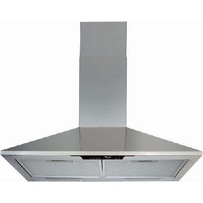 Whirlpool AKR 685/1 IX hotte Monté au mur Acier inoxydable 395 m³/h D