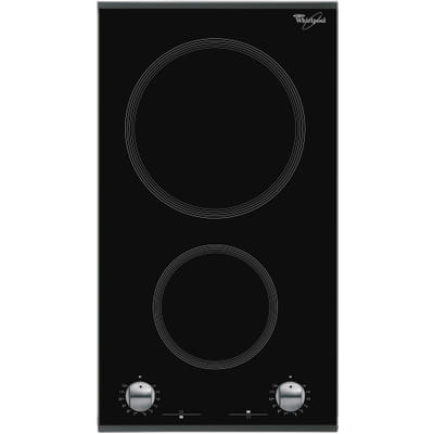 Whirlpool AKT 360/IX Black Built-in Plate with induction zone 2 zones