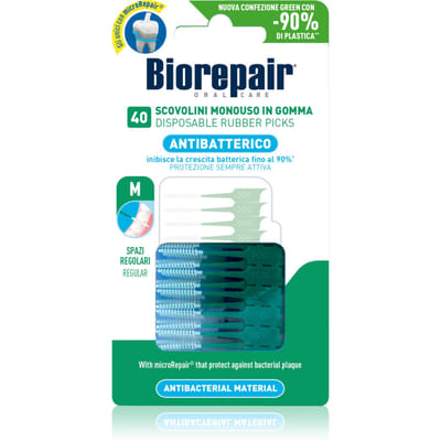 Biorepair Rubber Picks Regular Green - Regular 40 pcs