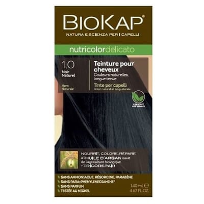 Biokap – Nutricolor Delicato 1.0 Natural Black