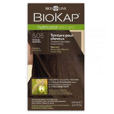 Biokap – Nutricolor Delicato 5.05 Châtain noisette Biokap – Nutricolor Delicato 5.05 Châtain noisette