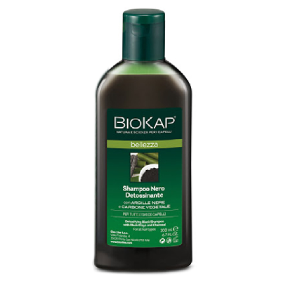 Biokap – Shampoing noir detoxifiant Belleza – 200 ml Biokap – Shampoing noir detoxifiant Belleza – 200 ml