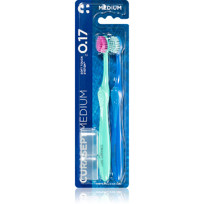 Curasept Softline 0.17 Medium 2pack 2 pcs Curasept Softline 0.17 Medium 2pack 2 pcs