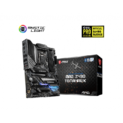 MSI MAG Z490 TOMAHAWK carte mère Intel Z490 LGA 1200 (Socket H5) ATX (7C80-004R) MSI MAG Z490 TOMAHAWK carte mère Intel Z490 LGA 1200 (Socket H5) ATX (7C80-004R)