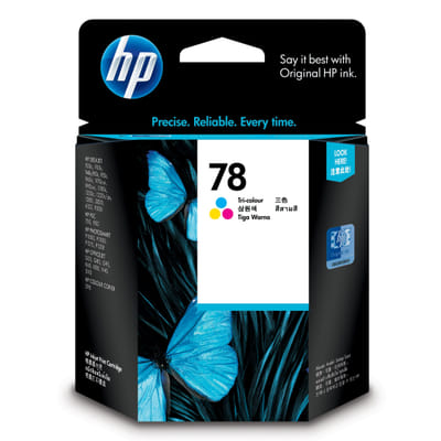 HP 78 خرطوشة حبر ثلاثية الألوان الأصلية