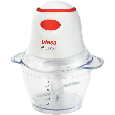 Ufesa PD5325 hachoir électrique 0,5 L Rouge, Transparent, Blanc Ufesa PD5325 hachoir électrique 0,5 L Rouge, Transparent, Blanc
