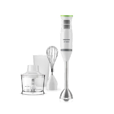 Taurus Bapi 850 Plus Inox 0,7 L Mélangeur par immersion 850 W Vert, Gris, Acier satin, Blanc Taurus Bapi 850 Plus Inox 0,7 L Mélangeur par immersion 850 W Vert, Gris, Acier satin, Blanc