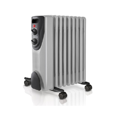 Taurus 935016 appareil de chauffage Intérieure Gris 1500 W Chauffage électrique à bain d’huile