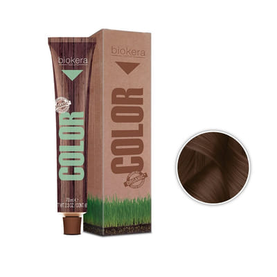 Salerm Cosmetics Biokera Color hair color Brown 70 ml