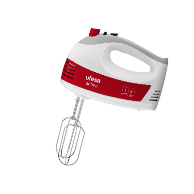 Ufesa BV4650 ACTIVA Batteur à main 400 W Rouge, Blanc Ufesa BV4650 ACTIVA Batteur à main 400 W Rouge, Blanc