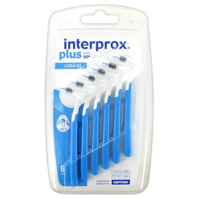 Interdental Brushes 1.3mm Conical Plus X6 Interprox