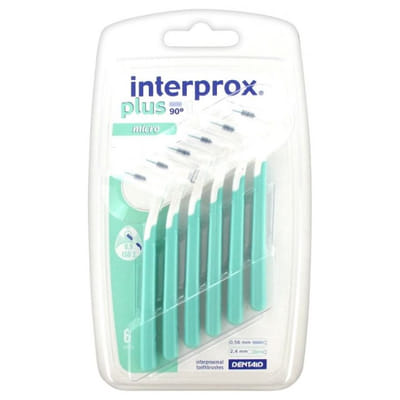 Interdental Brushes 0.9mm Micro Plus X6 Interprox