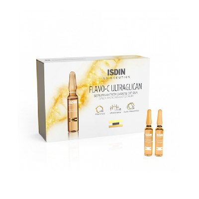 Isdin Isdinceutics Flavo-C Melatonin Sérum Réparateur Nuit 30 ampoules de 2ml