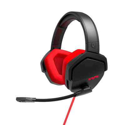Energy Sistem ESG 4 Surround 7.1 سماعات رأس سلكية مع حزام لعب USB Type-A أسود، أحمر