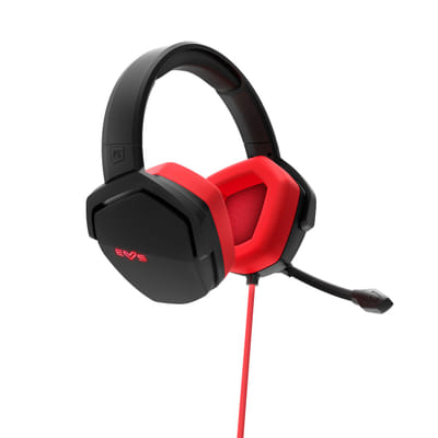 Energy Sistem ESG 4 Surround 7.1 سماعات رأس سلكية مع حزام لعب USB Type-A أسود، أحمر