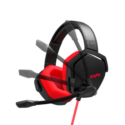 Energy Sistem ESG 4 Surround 7.1 سماعات رأس سلكية مع حزام لعب USB Type-A أسود، أحمر