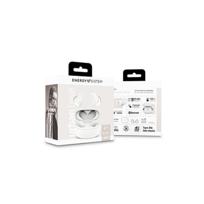 Energy Sistem Urban Beat True Wireless Stereo (TWS) Headphones Calls/Music USB Type-C Bluetooth White