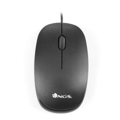 NGS Flame ماوس USB نوع A بصري 1000 DPI لليد اليمنى