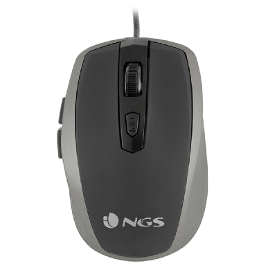 NGS Tick Silver souris Droitier USB Type-A Optique 1600 DPI NGS Tick Silver souris Droitier USB Type-A Optique 1600 DPI