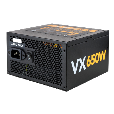 NOX Urano VX Bronze Edition unité d'alimentation d'énergie 650 W 20+4 pin ATX ATX Noir, Orange NOX Urano VX Bronze Edition unité d'alimentation d'énergie 650 W 20+4 pin ATX ATX Noir, Orange