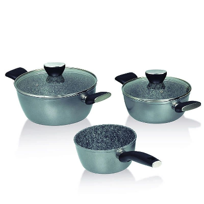 JATA HBAT3700 lot de casseroles 3 pièce(s) JATA HBAT3700 lot de casseroles 3 pièce(s)