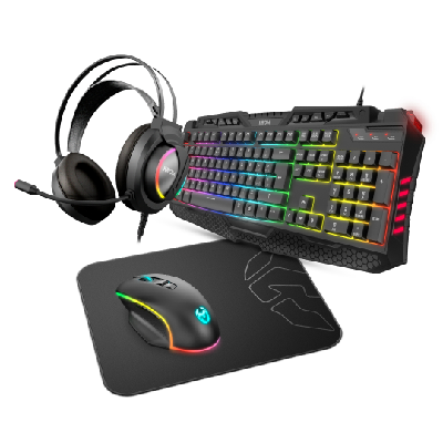 Krom Kritic clavier Souris incluse USB QWERTY Noir Krom Kritic clavier Souris incluse USB QWERTY Noir