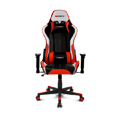 DRIFT DR175 Siège de jeu universel Siège rembourré Noir, Rouge, Blanc