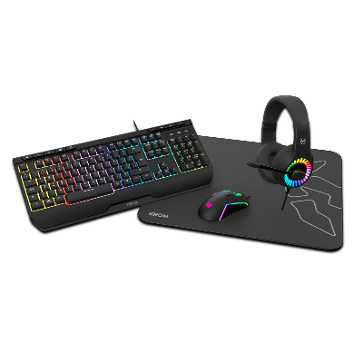 Krom Kenya clavier Souris incluse USB Noir Krom Kenya clavier Souris incluse USB Noir