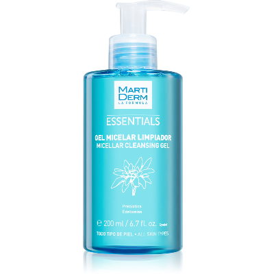 Gel Micellaire Nettoyant 200 ml Essentials Martiderm