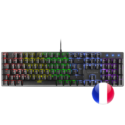 Mars Gaming MK422 clavier USB AZERTY Français Noir Mars Gaming MK422 clavier USB AZERTY Français Noir