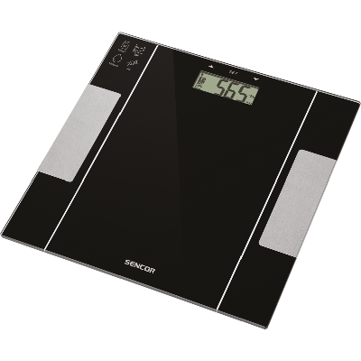 Sencor SBS 5050BK balance Rectangle Noir Pèse-personne électronique