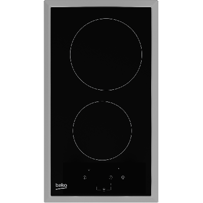 Beko HDMC 32400 TX plaque Acier inoxydable Intégré (placement) Céramique 2 zones