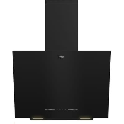 Beko BHCA62442BBH wall-mounted hood Black 408 m³/h