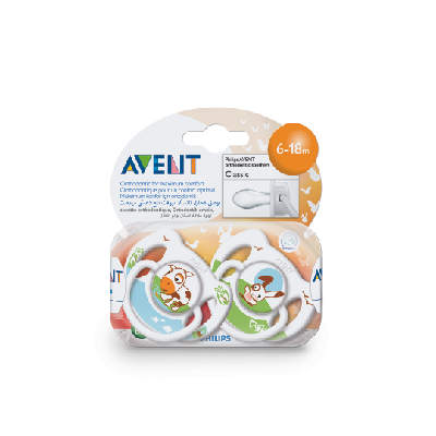 Avent Sucettes animal hayvan 6-18m scf182/64