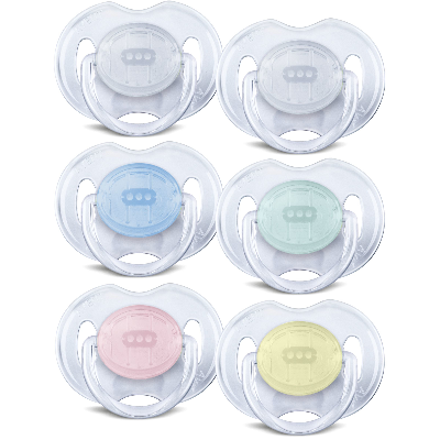 Philips AVENT SCF170/68 tétine pour bébé Tétine pour bébé classique Silicone Bleu, Vert, Rose, Blanc, Jaune Philips AVENT SCF170/68 tétine pour bébé Tétine pour bébé classique Silicone Bleu, Vert, Rose, Blanc, Jaune
