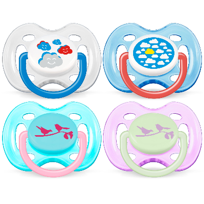 Philips AVENT SCF172/68 tétine pour bébé Tétine pour bébé classique Silicone Multicolore