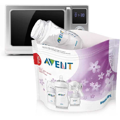 Philips AVENT Sachets de stérilisation pour micro-ondes à vapeur SCF297/05