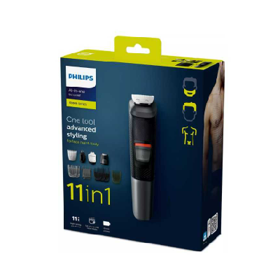 PHILIPS Multigroom series 5000 11-en-1 Visage, Cheveux et Corps MG5730/15 PHILIPS Multigroom series 5000 11-en-1 Visage, Cheveux et Corps MG5730/15