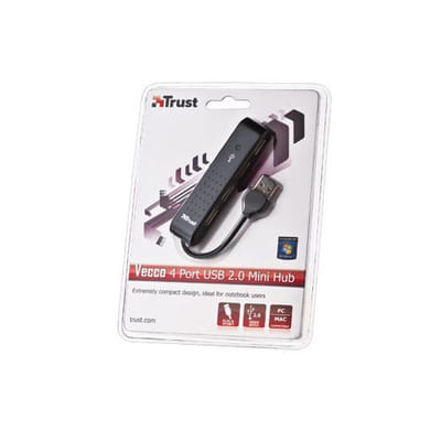 Trust Vecco 480 Mbit/s Black