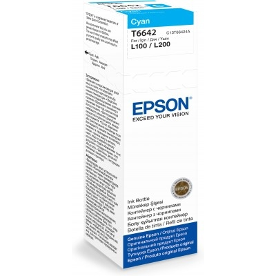 Epson T6642 Cyan ink bottle 70ml Epson T6642 Cyan ink bottle 70ml