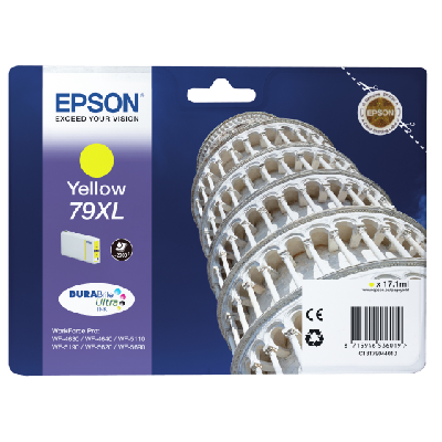 Epson Tower of Pisa Encre Jaune "Tour de Pise" XL (2 000 p) (C13T79044010) Epson Tower of Pisa Encre Jaune "Tour de Pise" XL (2 000 p) (C13T79044010)