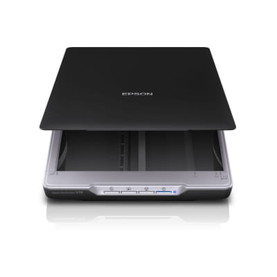 إبسون Perfection V19 مسح ضوئي مسطح 4800 х 4800 A4 أسود (B11B231401)