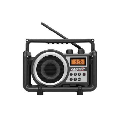 Perfectpro LUNCHBOX Radio portable Noir, Argent