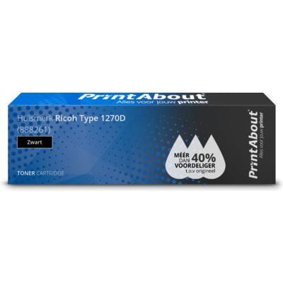 PrintAbout Type 1270D Compatible Black Toner Cartridge