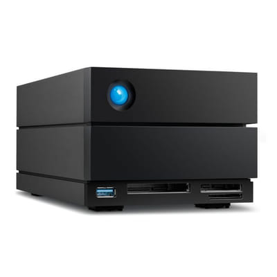 LaCie 2BIG DOCK disk enclosure 32 To Desktop Black