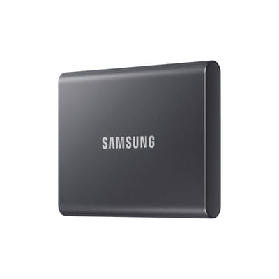 قرص SSD محمول سامسونج T7 2 تيرابايت رمادي