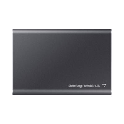 قرص SSD محمول سامسونج T7 2 تيرابايت رمادي