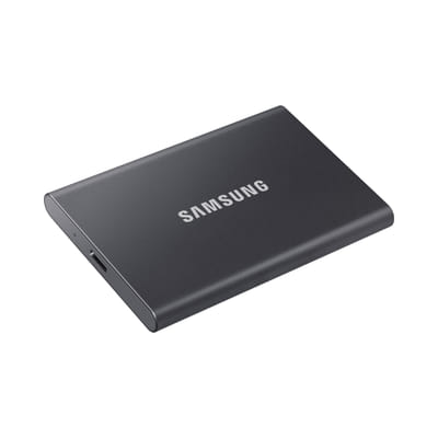 قرص SSD محمول سامسونج T7 2 تيرابايت رمادي